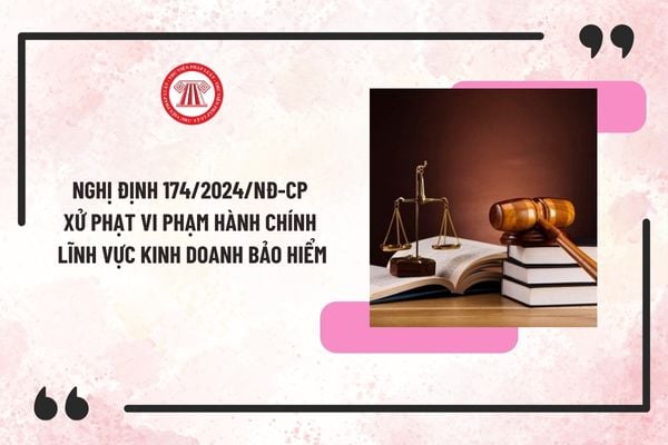 Nghị định 174/2024 quy định xử phạt vi phạm hành chính lĩnh vực kinh doanh bảo hiểm? Xem toàn văn Nghị định 174/2024 ở đâu?