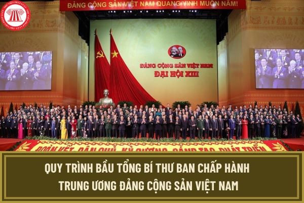 Quy trình bầu Tổng Bí thư Ban Chấp hành Trung ương Đảng Cộng Sản Việt Nam mới nhất năm 2024 thế nào?