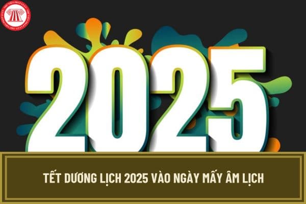 Tết Dương lịch 2025 vào ngày mấy âm lịch? Tết Dương lịch 2025 người lao động được nghỉ mấy ngày?