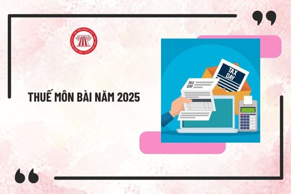 Thuế môn bài năm 2025 mới nhất: Tổng hợp những thông tin quan trọng cần biết và phải nắm rõ là gì?