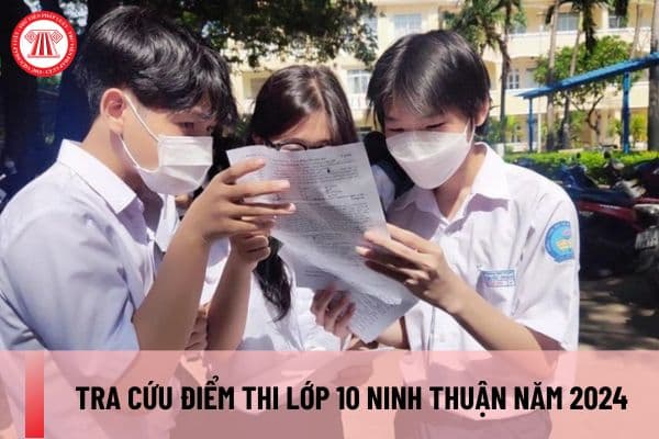 Tra cứu điểm thi lớp 10 Ninh Thuận năm 2024? Hướng dẫn tra cứu điểm thi vào 10 Ninh Thuận năm 2024?