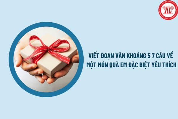 Tổng hợp viết đoạn văn khoảng 5 7 câu về một món quà em đặc biệt yêu thích hay, chọn lọc nhất?