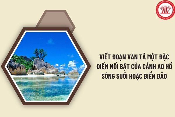 Viết đoạn văn tả một đặc điểm nổi bật của cảnh ao hồ sông suối hoặc biển đảo hay, chọn lọc nhất?