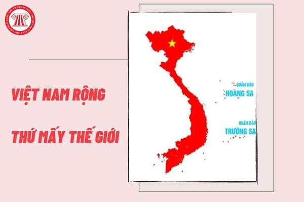 Việt Nam rộng lớn loại bao nhiêu thế giới? Tổng ăn ý diện tích S 63 thành phố nước nước ta lúc bấy giờ thế nào?