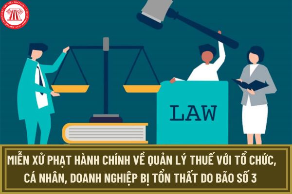 Miễn xử phạt hành chính về quản lý thuế với tổ chức, cá nhân, doanh nghiệp bị tổn thất do Bão số 3 theo Công văn 4062/TCT-CS thế nào?