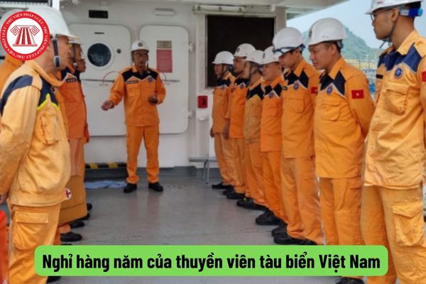 Nghỉ hàng năm thuyền viên tàu biển Việt Nam