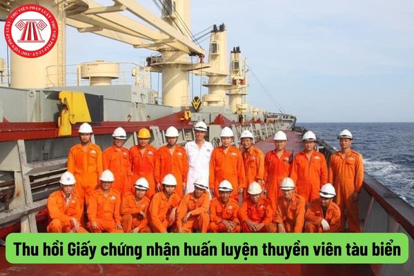 Thu hồi Giấy chứng nhận huấn luyện thuyền viên tàu biển Việt Nam