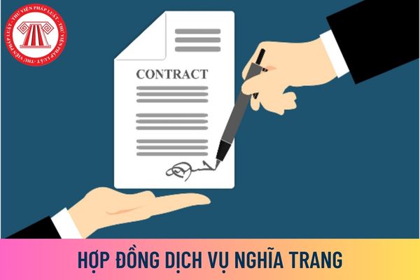 Hợp đồng dịch vụ nghĩa trang