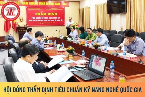 Hội đồng thẩm định tiêu chuẩn kỹ năng nghề quốc gia