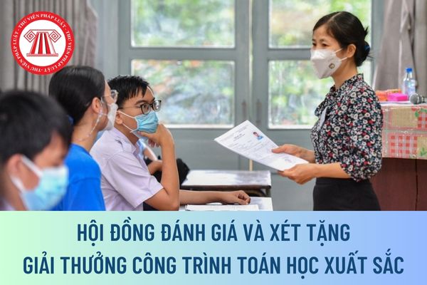 Giải thưởng công trình Toán học xuất sắc