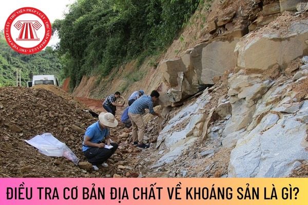 Điều tra cơ bản địa chất về khoáng sản