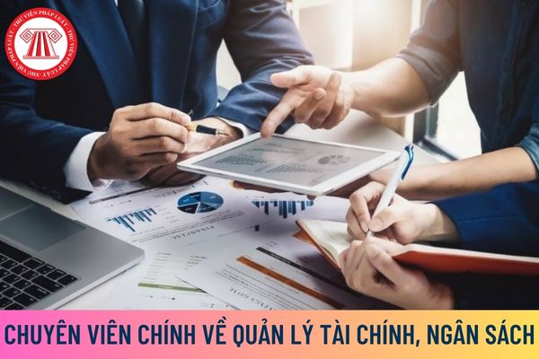 Chuyên viên chính về quản lý tài chính, ngân sách