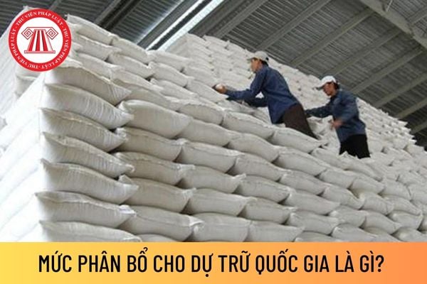 Mức phân bổ cho dự trữ quốc gia