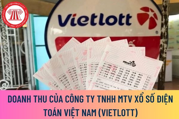 Doanh thu của công ty TNHH MTV Xổ số điện toán Việt Nam