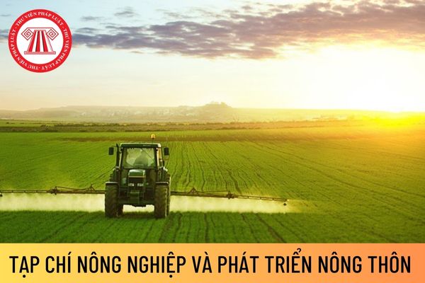 tạp chí Nông nghiệp và Phát triển nông thôn