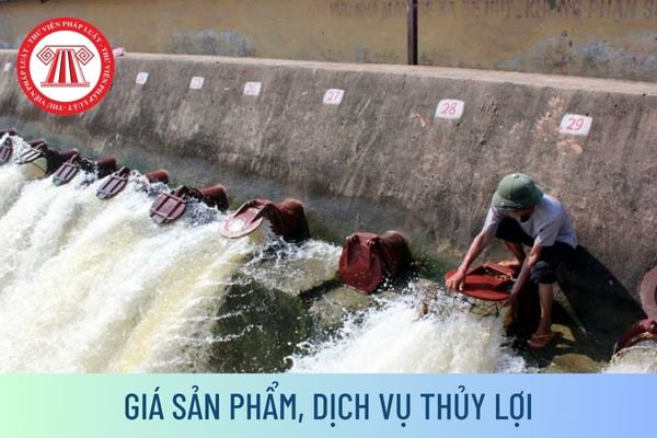  Giá sản phẩm, dịch vụ thủy lợi