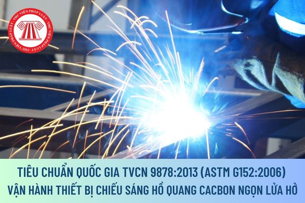 tiêu chuẩn Vận hành thiết bị chiếu sáng hồ quang cacbon ngọn lửa hở để phơi mẫu vật liệu phi kim loại