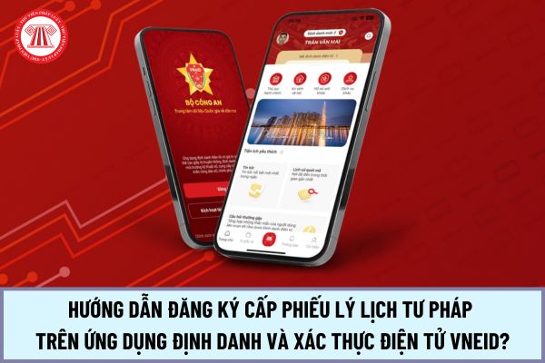 Hướng dẫn đăng ký cấp phiếu lý lịch tư pháp trên ứng dụng định danh và xác thực điện tử VNeID đối với người dưới 14 tuổi tại Hà Nội?