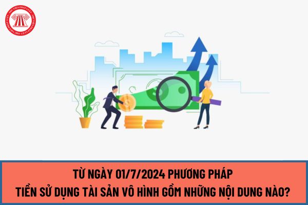 Từ ngày 01/7/2024 Phương pháp tiền sử dụng tài sản vô hình gồm những nội dung nào? Thông tin cần có để áp dụng phương pháp ra sao?