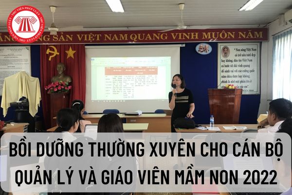 Hồ Chí Minh: Mở lớp bồi dưỡng thường xuyên cho cán bộ quản lý và giáo viên mầm non theo phương thức trực tiếp kết hợp với trực tuyến?