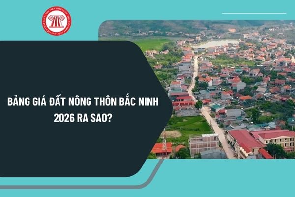 Bảng giá đất nông thôn Bắc Ninh 2026 ra sao? Tra cứu bảng giá đất nông thôn Bắc Ninh 2026 chi tiết?