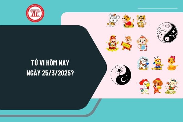 Tử vi hôm nay ngày 25 3 2025 chi tiết? Tử vi 25 3 2025 của 12 con giáp? Tử vi ngày 25 tháng 3 năm 2025 có tốt không?