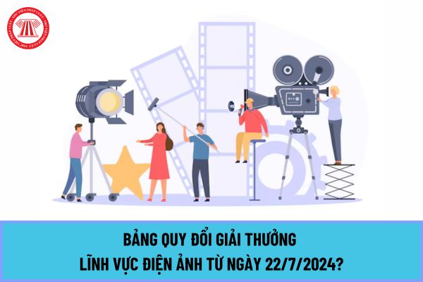 Bảng quy đổi giải thưởng lĩnh vực Điện ảnh từ ngày 22/7/2024 xét tặng danh hiệu Nghệ sĩ nhân dân, Nghệ sĩ ưu tú ra sao?