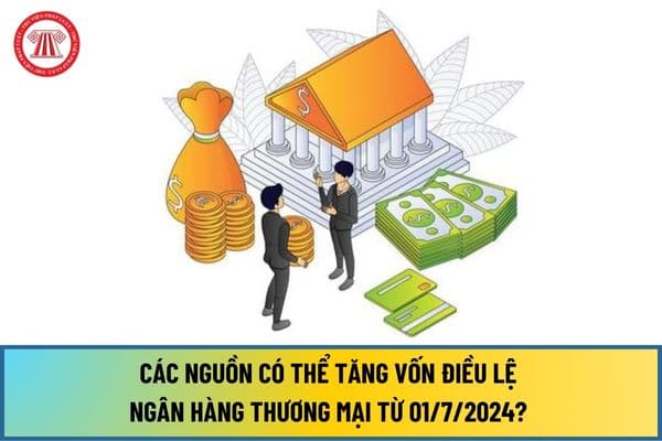 Các nguồn có thể tăng vốn điều lệ Ngân hàng thương mại từ 01/7/2024? Quy chế làm việc, chức năng Ủy ban quản lý rủi ro và Ủy ban nhân sự?