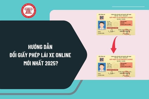 Hướng dẫn đổi giấy phép lái xe online 2025? Thời hạn của các giấy phép lái xe hiện nay là bao lâu?