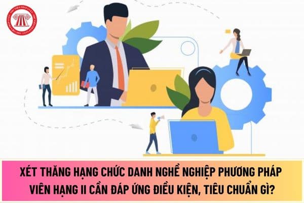 Xét thăng hạng chức danh nghề nghiệp phương pháp viên hạng 2 cần đáp ứng điều kiện, tiêu chuẩn gì từ ngày 01/8/2024?