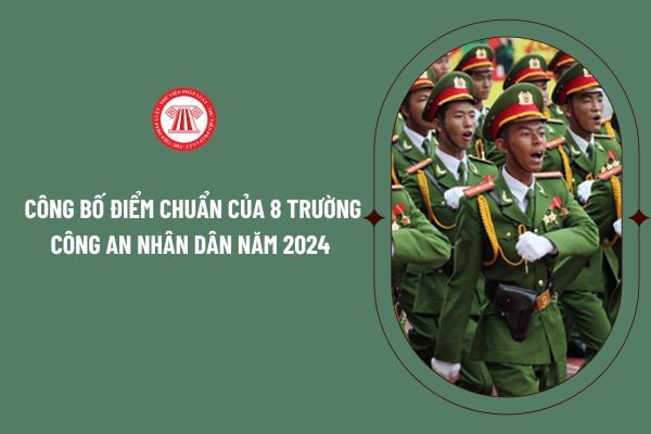 Công bố điểm chuẩn của 8 trường Công an nhân dân năm 2024 chính thức? Tra cứu kết quả trúng tuyển các trường Công an nhân dân năm 2024?