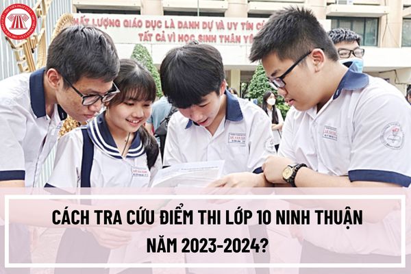 Tra cứu điểm thi lớp 10 tại Tỉnh Ninh Thuận năm 2023-2024? Khi nào công bố điểm thi lớp 10 Ninh Thuận?
