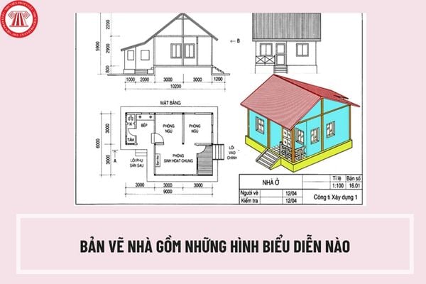 Bản vẽ nhà gồm những hình biểu diễn nào? Hướng dẫn cách đọc bản vẽ ...