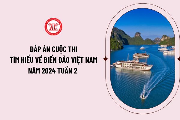Đáp án cuộc thi trực tuyến tìm hiểu về biển đảo Việt Nam năm 2024 tuần 2 như thế nào? Thời gian thi ra sao?