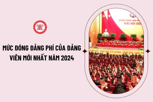 Mức đóng đảng phí của Đảng viên mới nhất năm 2024 là bao nhiêu? Cơ sở đóng đảng phí gồm những gì?