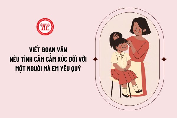 Tổng hợp viết đoạn văn nêu tình cảm cảm xúc đối với một người mà em yêu quý hay, chọn lọc? 