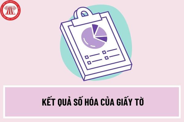 Kết quả số hóa của giấy tờ được lưu theo mã số có cấu trúc như thế nào? Kết quả số hóa hồ sơ, giấy tờ được cập nhật tại đâu? 