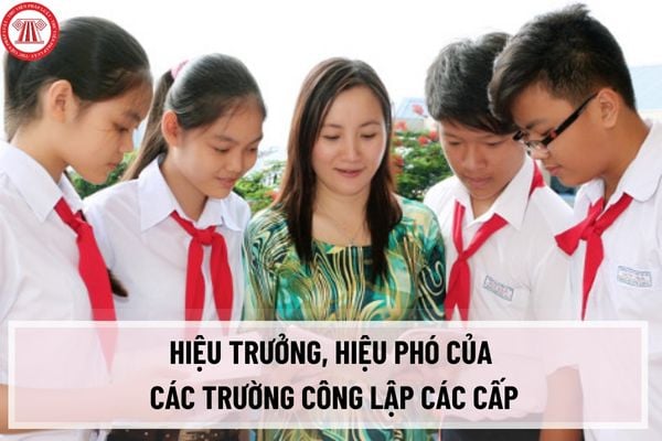 Hiệu trưởng, hiệu phó của các trường công lập các cấp hiện nay là viên chức hay công chức? 