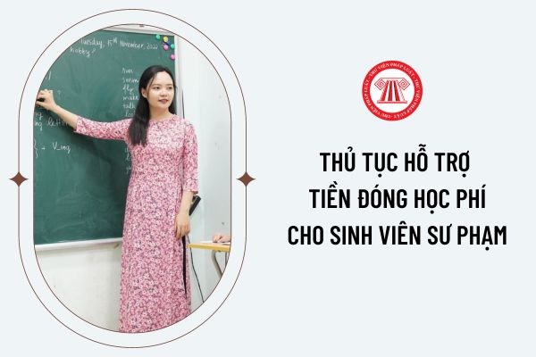 Thủ tục đăng ký hỗ trợ tiền đóng học phí cho sinh viên sư phạm mới nhất như thế nào? Mẫu đơn đăng ký hỗ trợ tiền đóng học phí?