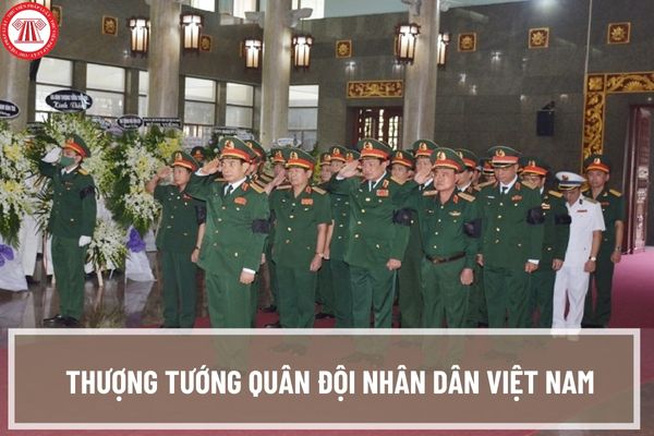 Lễ tang Thượng tướng Quân đội nhân dân Việt Nam được tổ chức ở nhà tang lễ quốc gia đúng không?