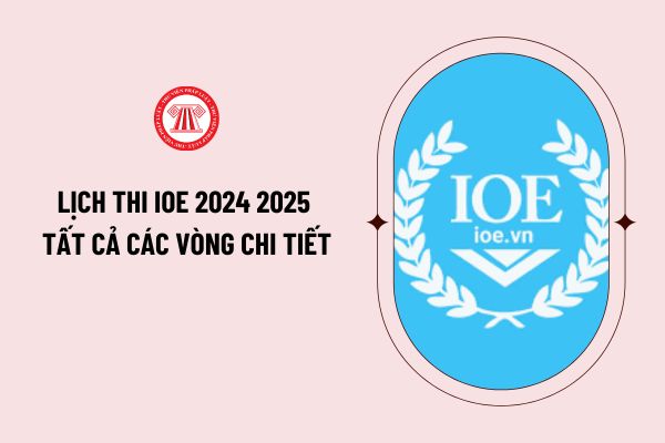 Lịch thi IOE 2024 2025 tất cả các vòng chi tiết? Đăng ký thi IOE 2024 2025 như thế nào? Ioe.vn đăng ký ra sao?