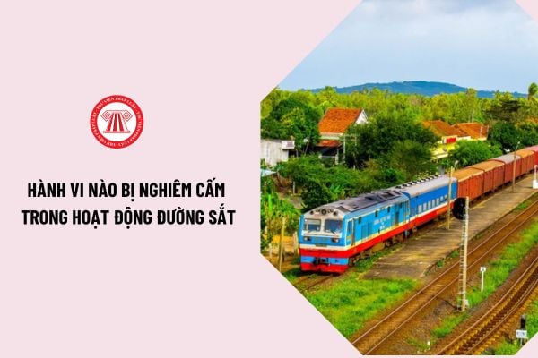 Hành vi nào bị nghiêm cấm trong hoạt động đường sắt? Tổ chức, cá nhân hoạt động đường sắt được hưởng ưu đãi, hỗ trợ gì?