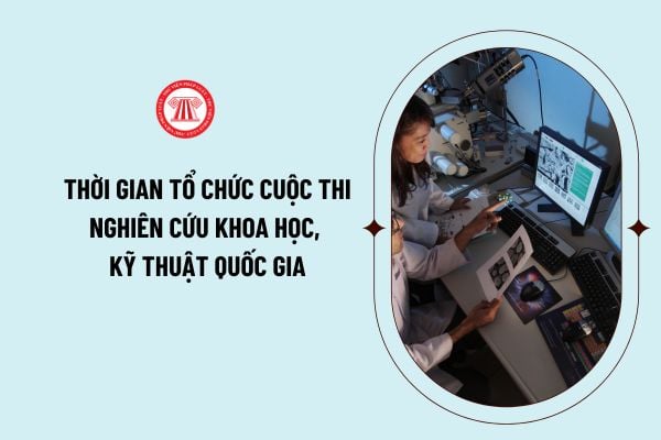  Thời gian tổ chức cuộc thi nghiên cứu khoa học, kỹ thuật quốc gia dành cho học sinh như thế nào?