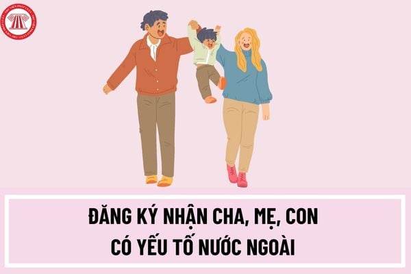 Thủ tục đăng ký nhận cha, mẹ, con có yếu tố nước ngoài cấp huyện mới nhất năm 2023 như thế nào?