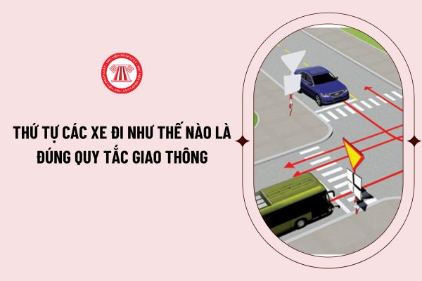 Thứ tự các xe đi như thế nào là đúng quy tắc giao thông? Các nguyên tắc đi sa hình theo thứ tự?