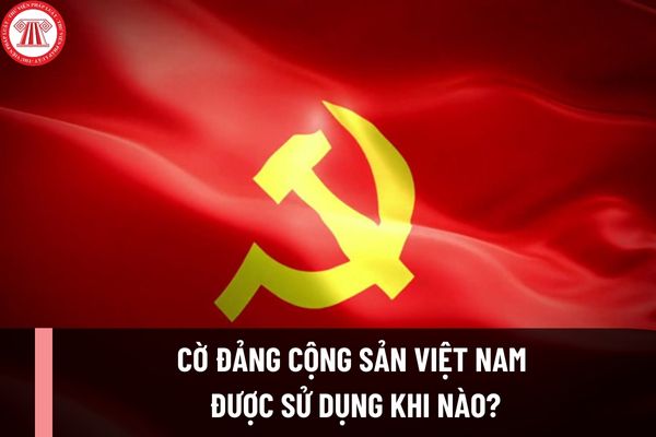 Cờ Đảng Cộng sản Việt Nam được sử dụng khi nào? Cách thức sử dụng cờ Đảng khi tổ chức các hoạt động và sinh hoạt của Đảng?