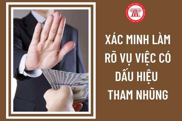 Quy trình xác minh làm rõ vụ việc có dấu hiệu tham nhũng được phát hiện trong quá trình kiểm toán như thế nào?