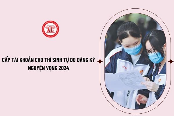 Hạn chót cấp tài khoản cho thí sinh tự do đăng ký nguyện vọng 2024 là khi nào? Hướng dẫn cấp tài khoản cho thí sinh tự do đăng ký nguyện vọng 2024?