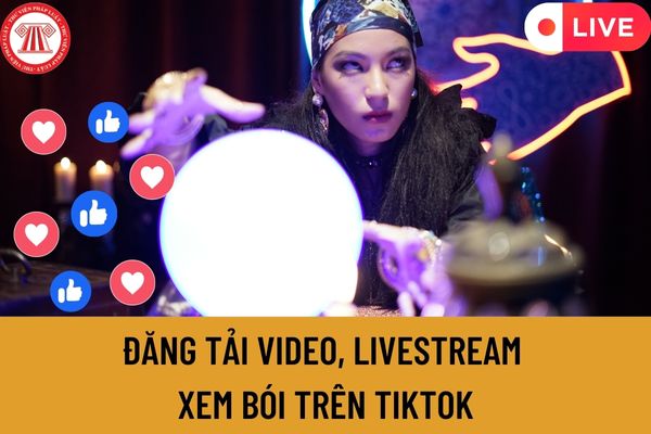 Đăng tải video, livestream xem bói trên Tiktok có phải là hành vi vi phạm pháp luật không? 