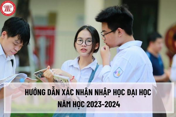 Hướng dẫn xác nhận nhập học Đại học năm học 2023-2024? Hạn chót xác nhận nhập học Đại học năm 2023-2024 là khi nào?